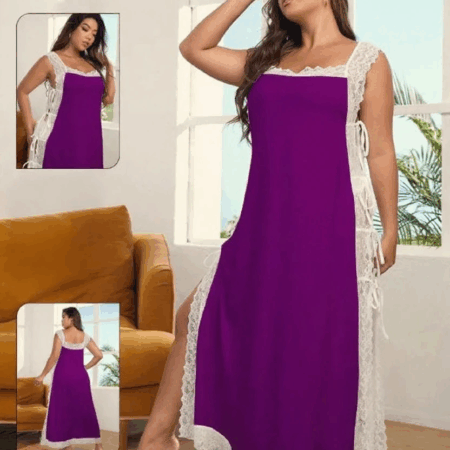 2080 روب نوم مفتوح من الجانب بلس سايز