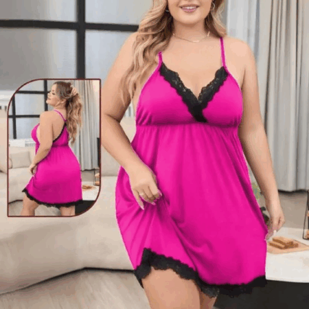 2102 لانجري بيبي دول سكسي زبدة بلاس سايز