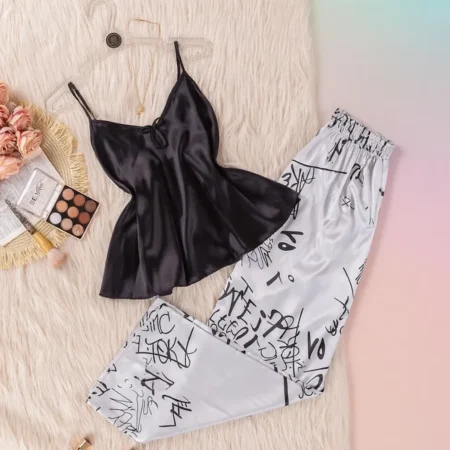 بجامة ساتان 3021