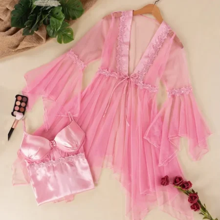 روب لانجري عرايسي ساتان و شيفون 2013