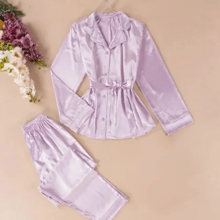 بجامة عرايس ساتان 3026