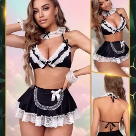 لانجري تنكري زي الخادمة  65