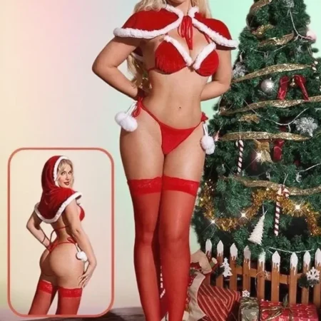 لانجري تنكري بكيني كريسمس 322