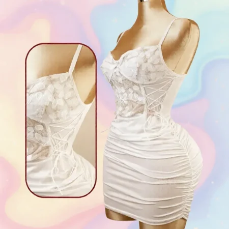 لانجري بيبي دوول شيفون و دانتيل 980