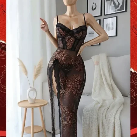 لانجري طويل شيفون 1025