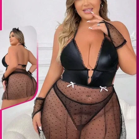 لانجري سوبر سكسي مقاس كبير  393