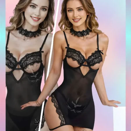 لانجري بيبي دول أسود 360