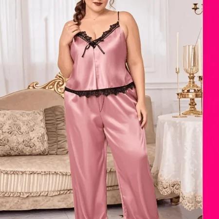 بيجامة ساتان 44