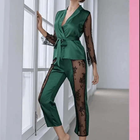 بيجامة ساتان 7089