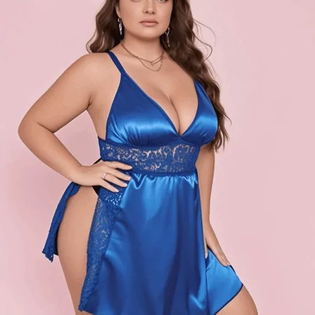 لانجري بيبي دوول ساتان 6024