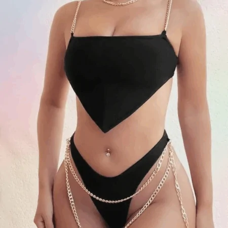 لانجري بكيني بالسلاسل 99