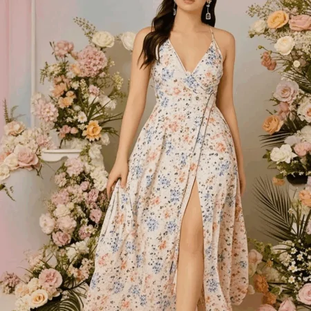 فستان لانجري طويل 128