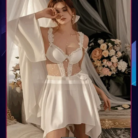 لانجري ساتان مع روب 860