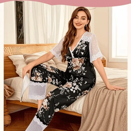 بيجامة ساتان 147