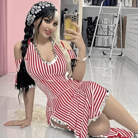 فستان لانجري بلدي طويل 228