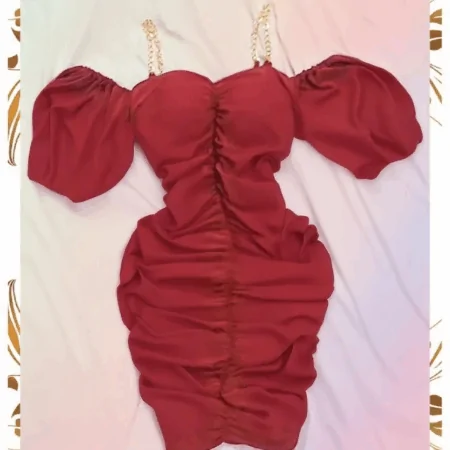 فستان لانجري بفتحة صدر 430