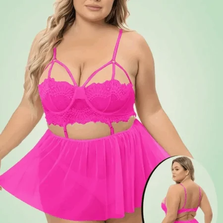 لانجري قطعتين بتصميم مفتوح 125